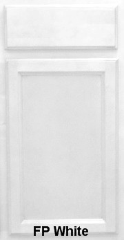 FP Maple White Recessed Center Panel Wood Construction