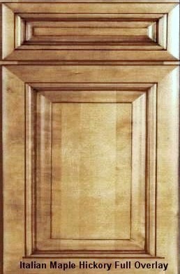 Italian Hickory full overlay maple all wood construction