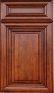 Solid Wood Camden, frameless, wood Alder, Glazed chestnut finish,dovetail drawers, full extension soft close drawer glides