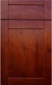 Solid Wood RTA Kitchen Cabinet Toscana Shaker Door Style, frameless, full overlay,dovetail drawer, wood alder, finish walnut, full extension soft close drawer glides.