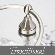 Transitional Bath Hardware
