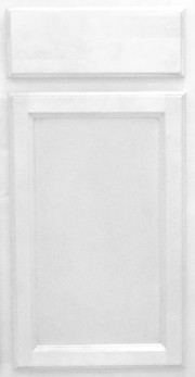 FP White Solid Wood maple RTA kitchen & bathroom vanity cabinets shaker style, ready to assemble.