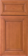 Langston Cinnamon All Wood Cabinetry, full overlay maple kitchen or bath cabinets