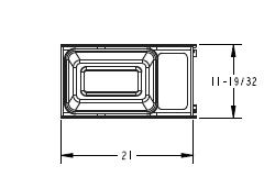 Wood Bottom Single Waste Pullout 1