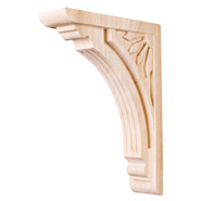 Traditional Art Deco Hand carved Corbel COR5-3