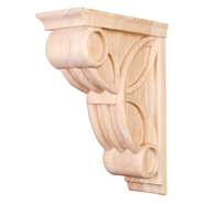 Traditional Celtic Weave Hand carved Corbel  COR6-2