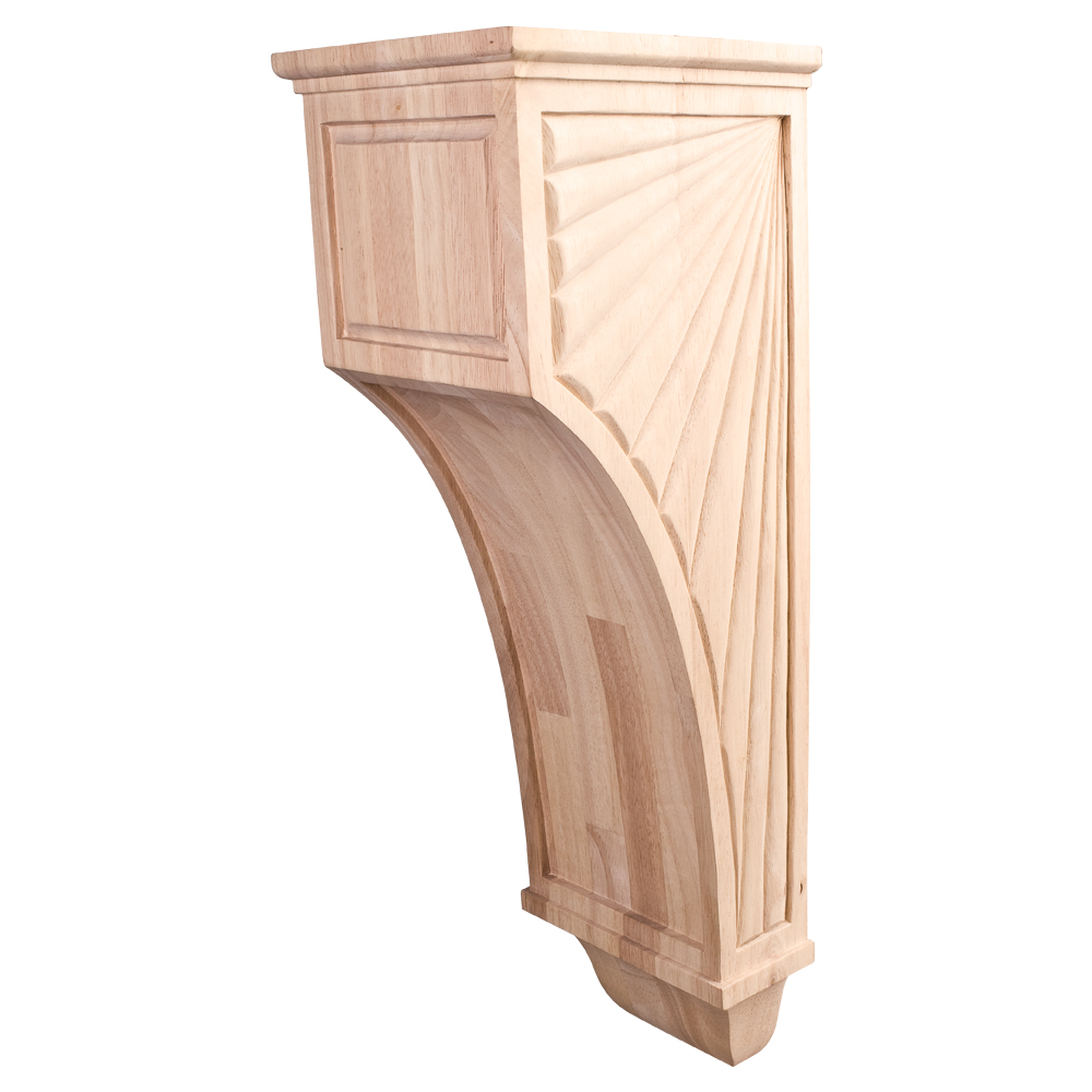 Traditional Scalloped Mission Corbel COR14-3