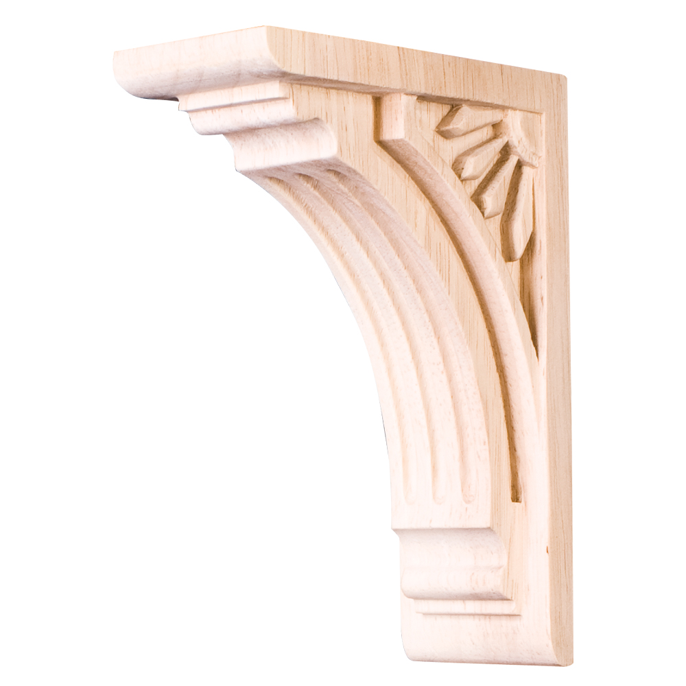 Traditional Art Deco Hand carved Corbel COR5-4
