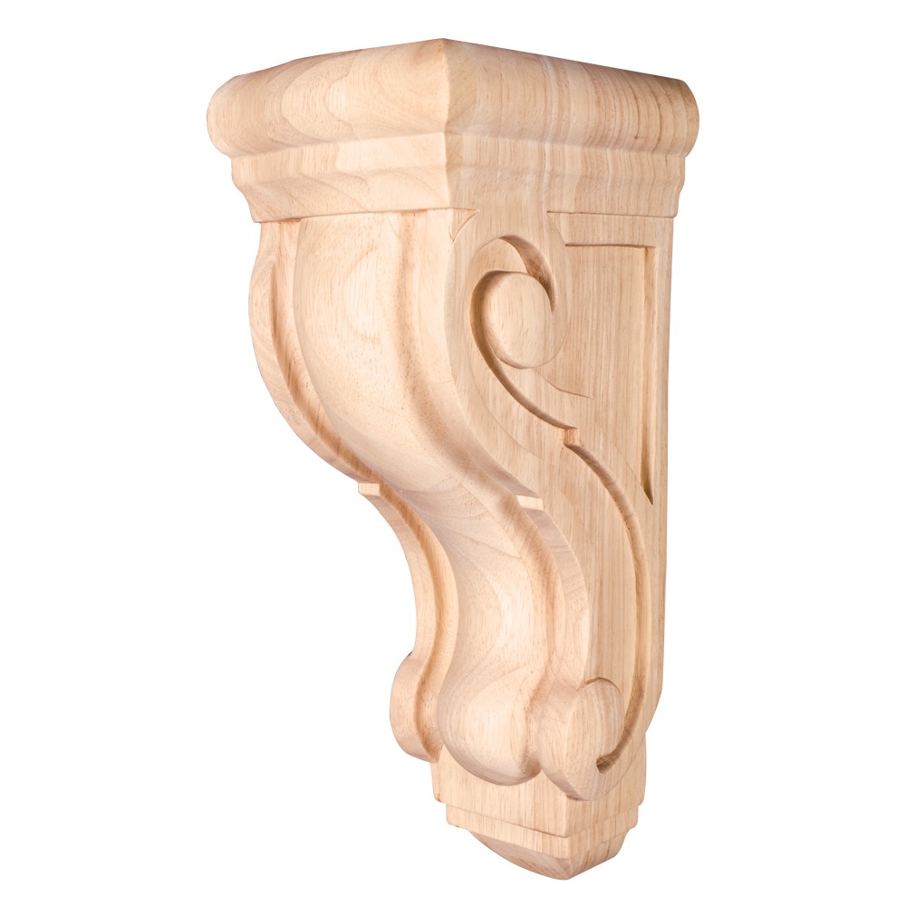 Traditional Handcarved Rounded Corbel CORQ-2