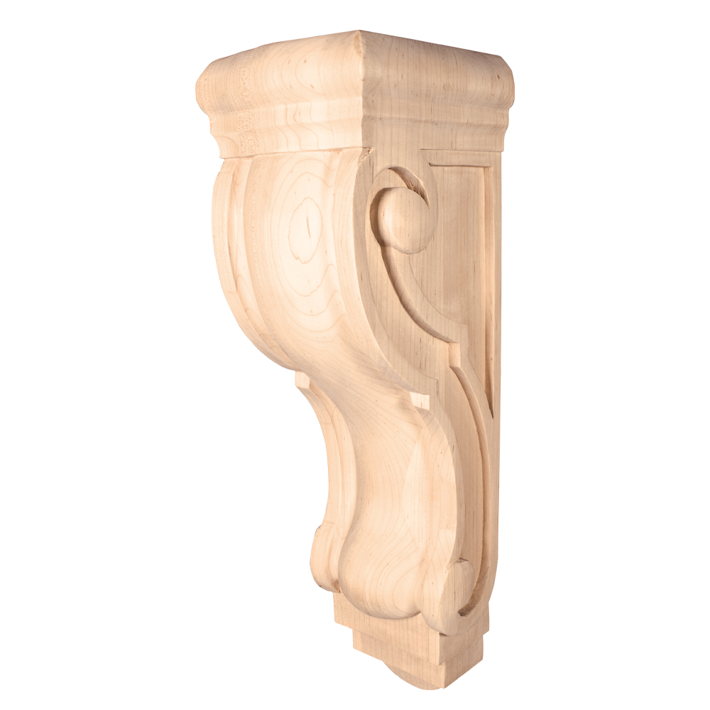 Traditional Handcarved Rounded Corbel CORQ-3