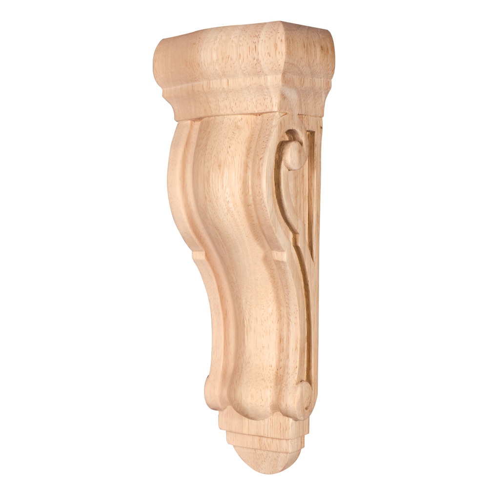 Traditional Smooth Profile Handcarved Corbel  CORQ-4
