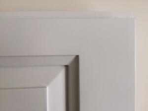 Gramercy White Refrigerator End Panel with Filler REP3096 3