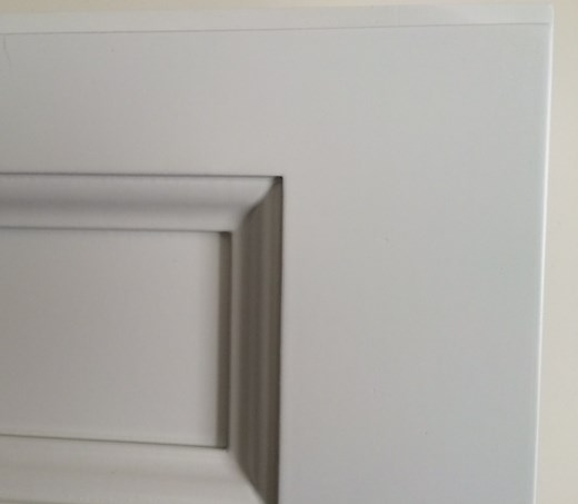 Uptown Shaker White Mullion Door W1542GD 3