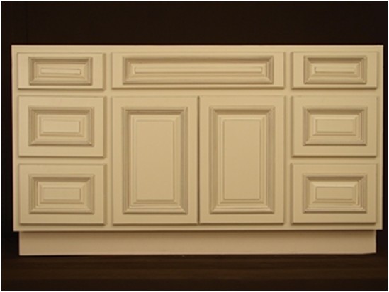 Mocha Glaze RTA Bath Vanity Cabinet V6021D 2