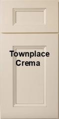 Cream kitchen cabinets