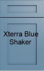 xterra blue RTA shaker cabinet