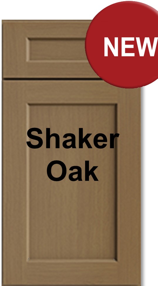 Shaker Oak RTA cabinets