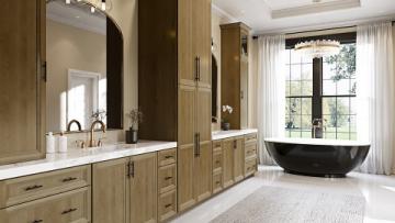 Oxford Toffee RTA Kitchen and bath cabinets