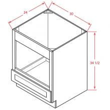 RTA Base cabinet for undercounter microwave