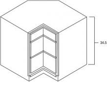 Corner drawer base 36 inch wide