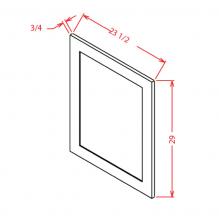 Oxford Mist Vanity Decorative End Panel VDEP