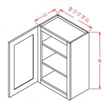 Aspen White RTA Wall Cabinet W1230