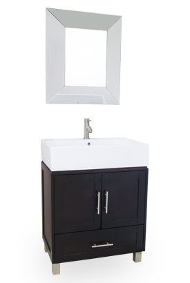 Lyn Design York Vessel Bathroom Vanity Set  VAN054T