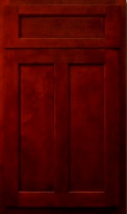 Shaker Cherry RTA maple cabinet, standard overlay, dovetail drawers, full extension soft close drawer glides.
