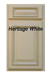Heritage White RTA cabinet