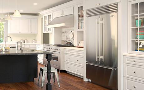 Gramercy White Forevermark Rta Kitchen