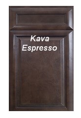 Kava Espresso RTA Cabinets