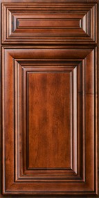 Charleston Saddle Brown RTA or Fully Assembled Cabinet
