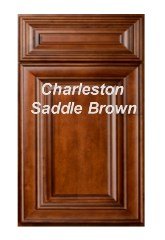 Charleston Saddle Brown RTA Cabinets