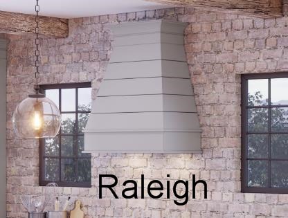 Tapered range hood