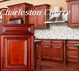 Charleston Cherry RTA Kitchen Cabinets